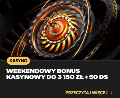 Spinsy kasyno – karta Weekendowy Bonus Kasynowy do 3 150 zł + 50 DS z ruletką
